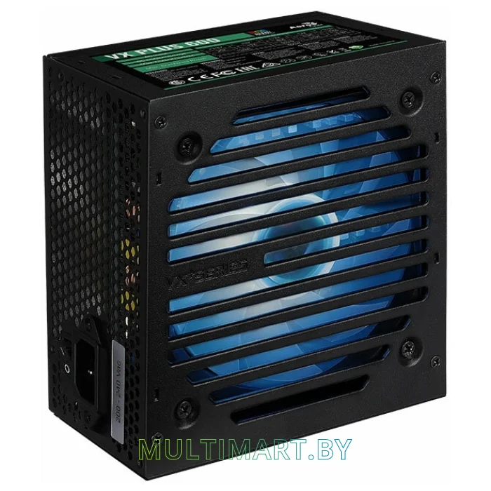 Блок питания AeroCool VX-600 Plus RGB 600W